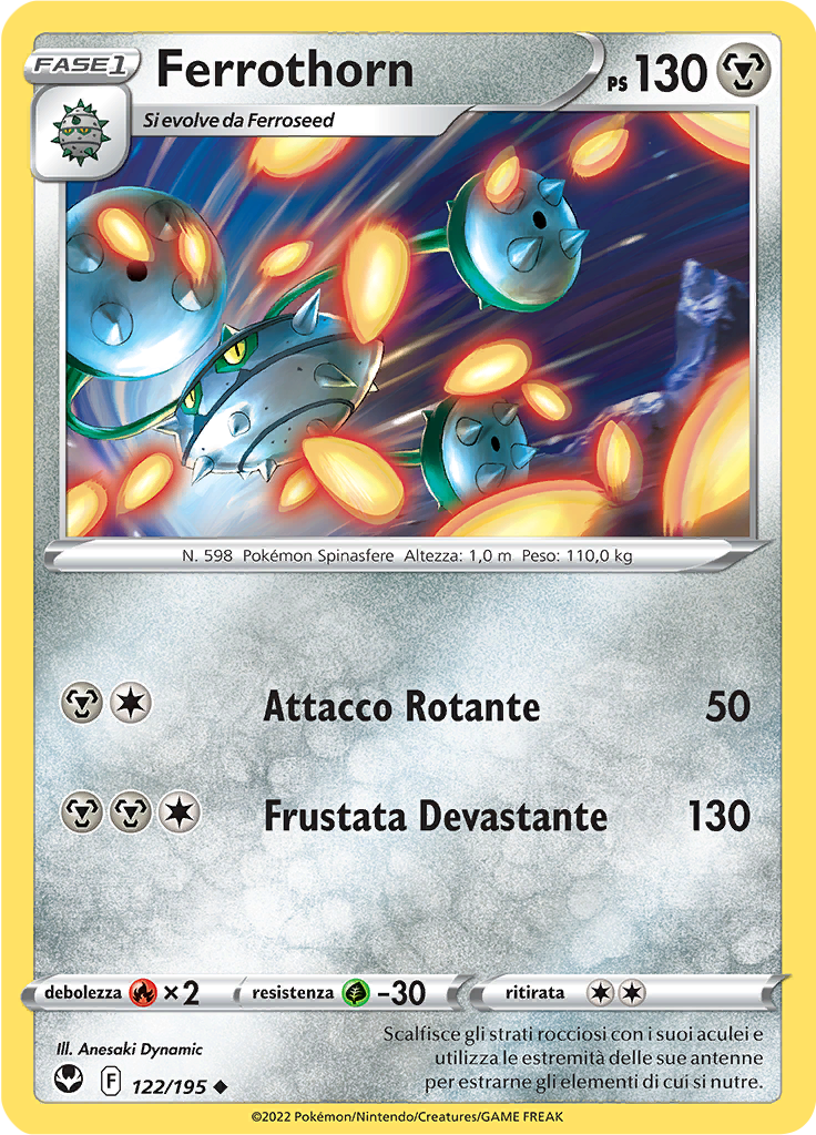Ferrothorn (Reverse Holo)