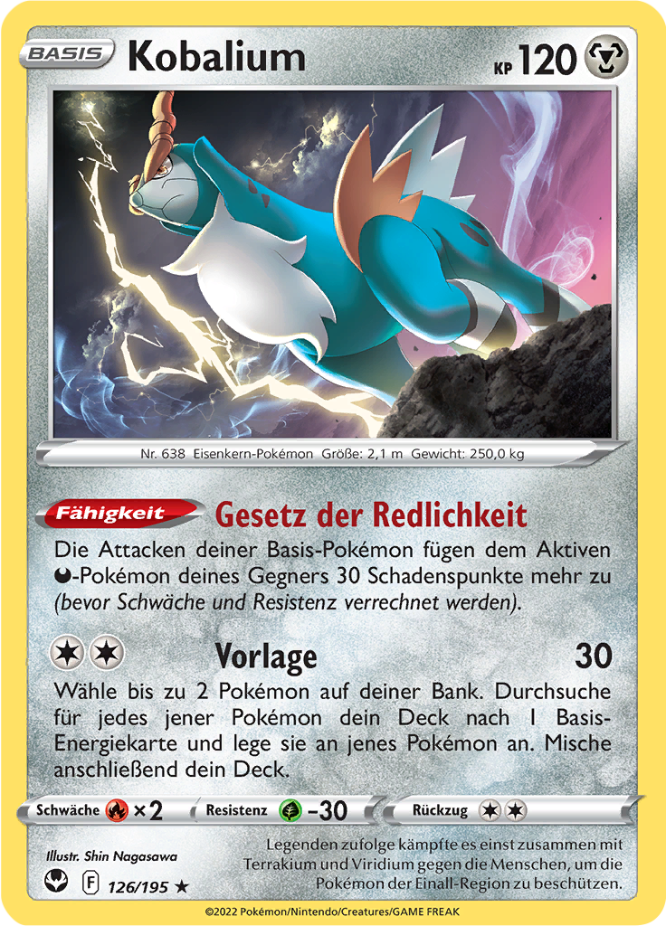 Kobalium (Reverse Holo)