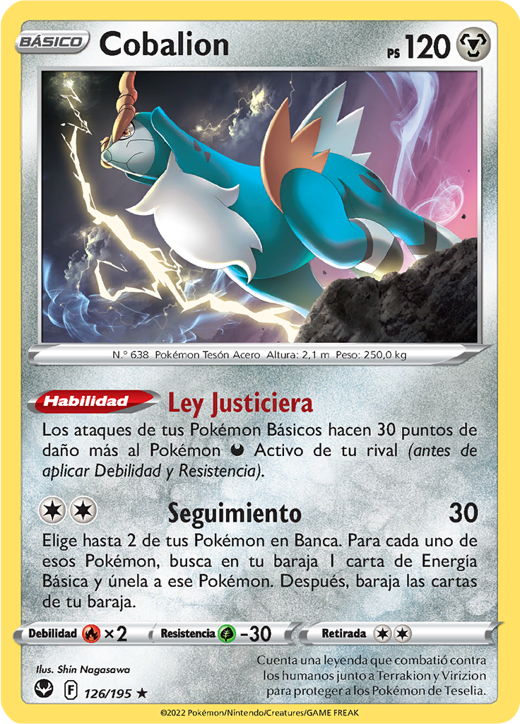 Cobalion (Reverse Holo)