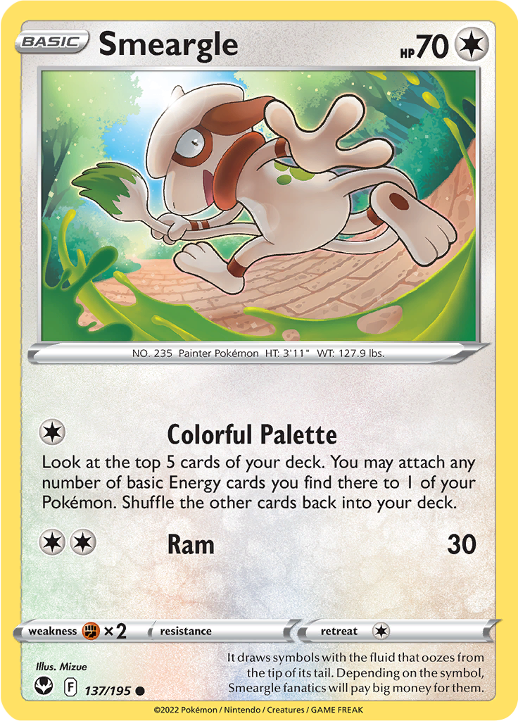 Smeargle (Reverse Holo)
