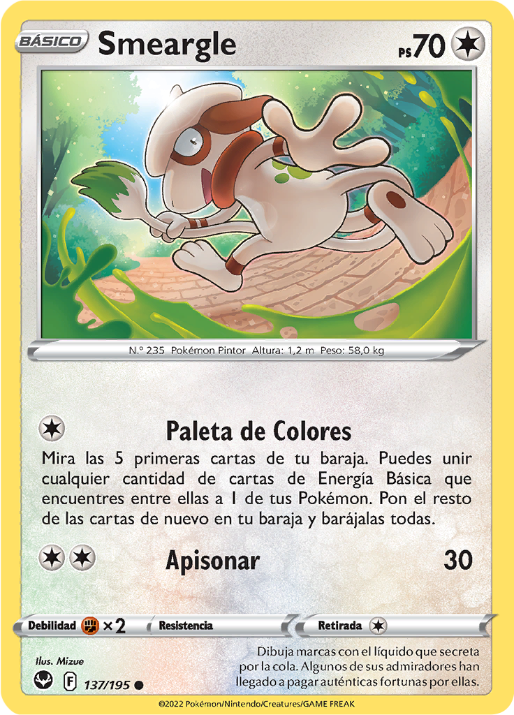 Smeargle (Reverse Holo)