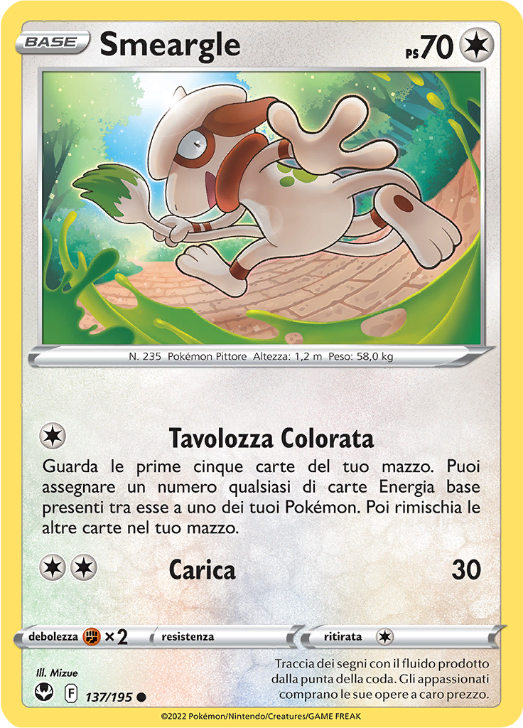 Smeargle (Reverse Holo)