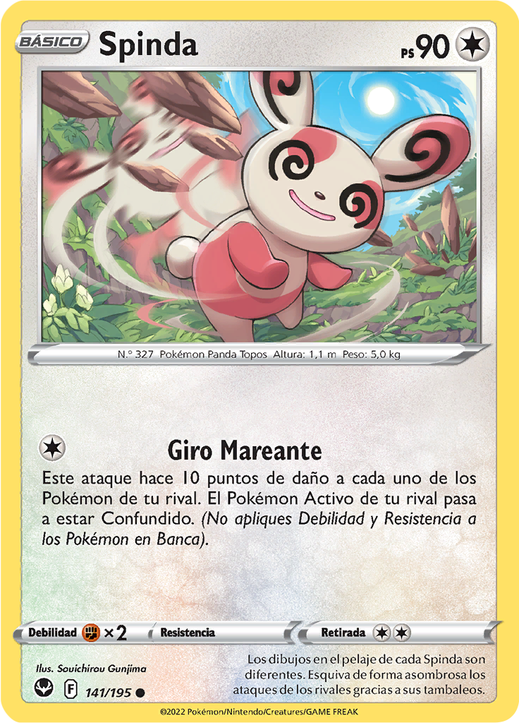Spinda (Reverse Holo)