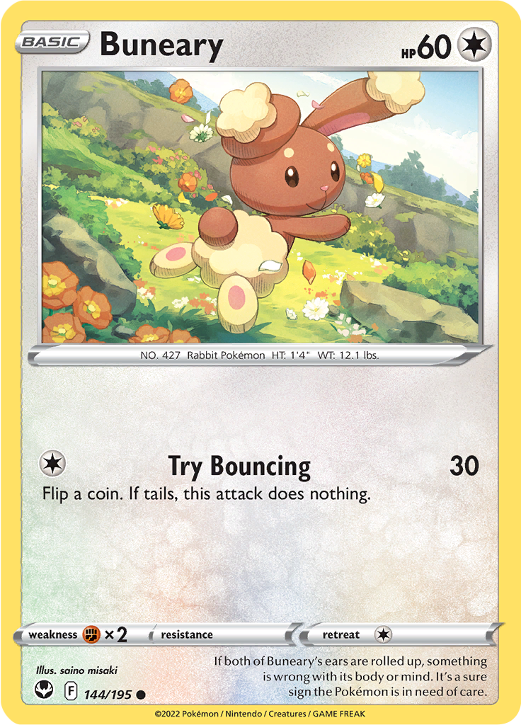 Buneary (Reverse Holo)