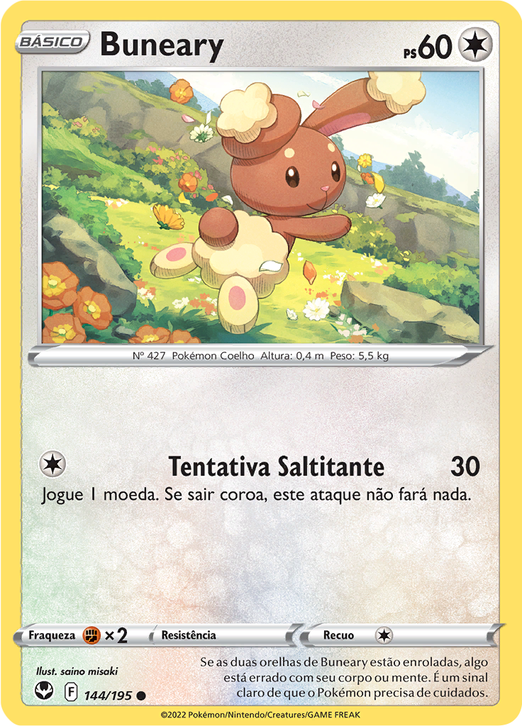 Buneary (Reverse Holo)