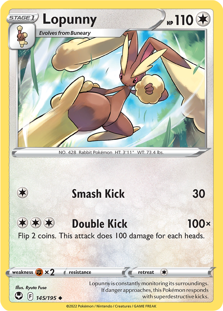 Lopunny (Reverse Holo)