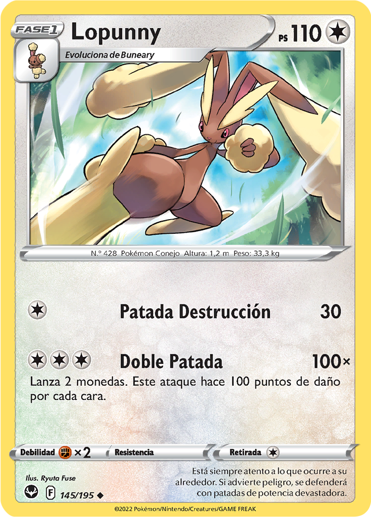 Lopunny (Reverse Holo)