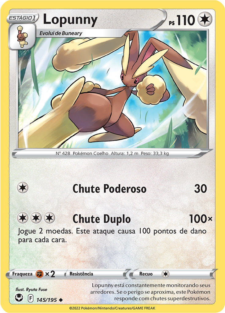 Lopunny (Reverse Holo)