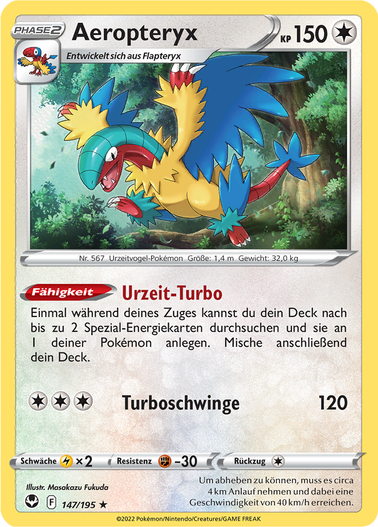 Aeropteryx (Reverse Holo)