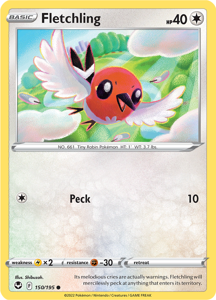 Fletchling (Reverse Holo)