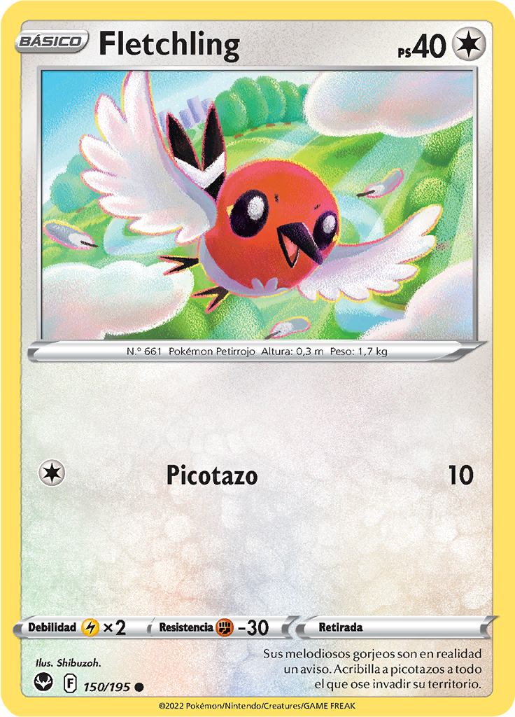 Fletchling (Reverse Holo)