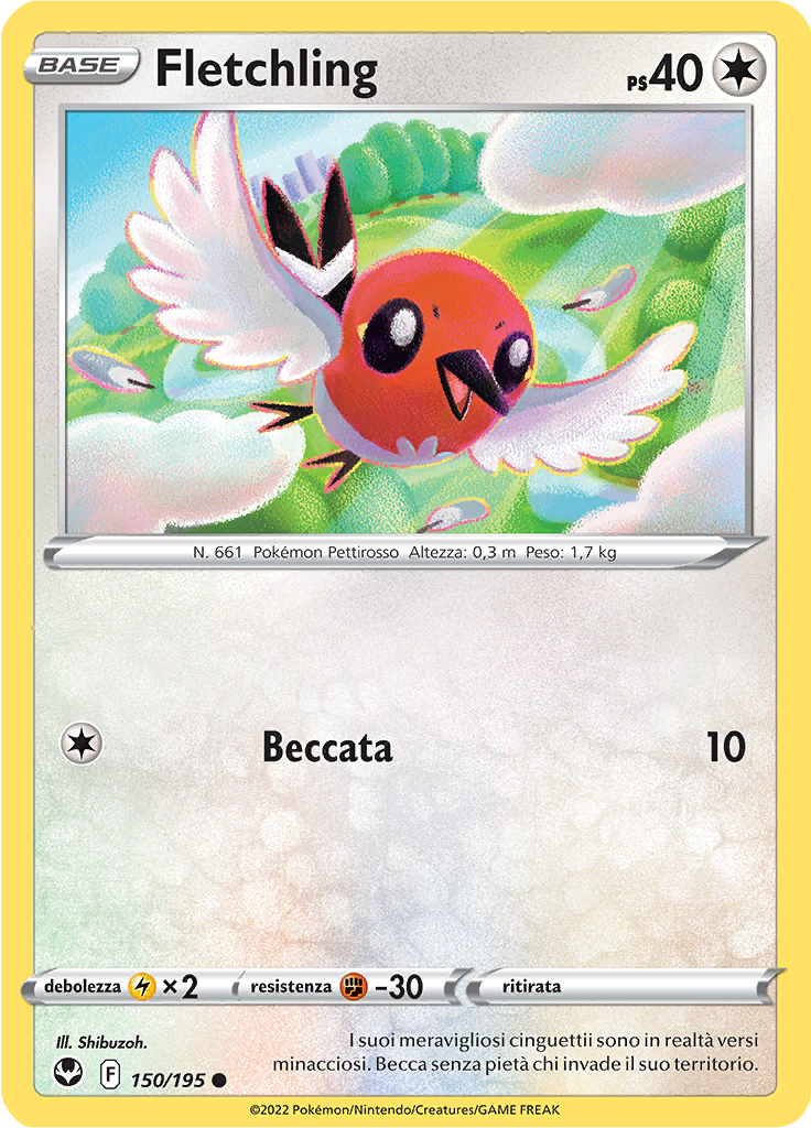 Fletchling (Reverse Holo)