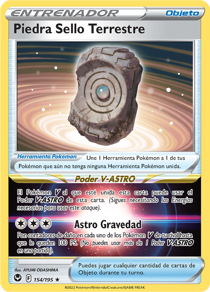 Piedra Sello Terrestre (Reverse Holo)