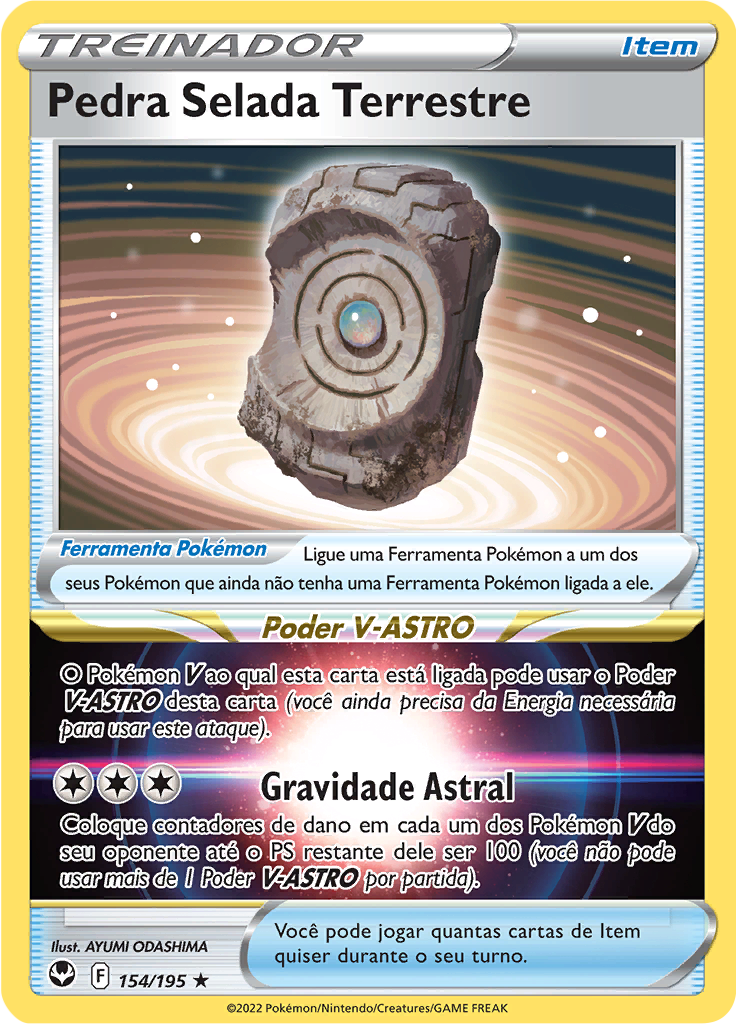 Pedra Selada Terrestre (Reverse Holo)