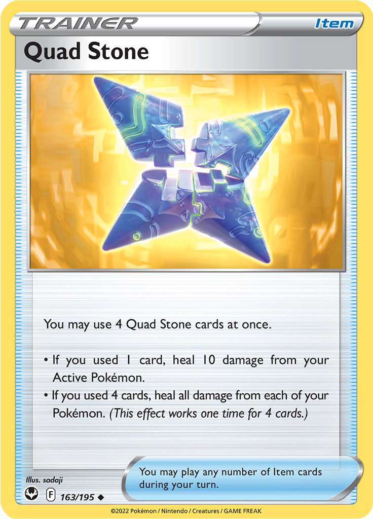 Quad Stone (Reverse Holo)