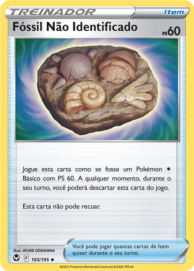 Fóssil Não Identificado (Reverse Holo)