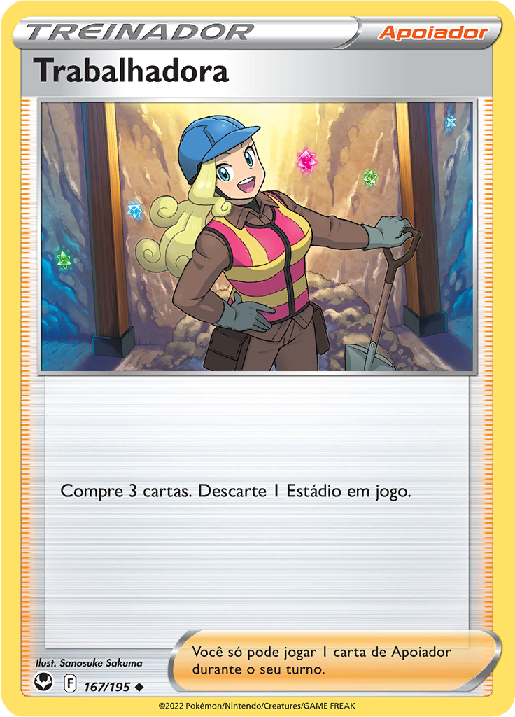 Trabalhadora (Reverse Holo)