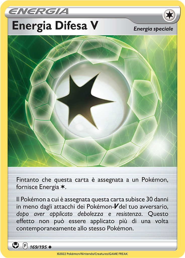 Energia Difesa V (Reverse Holo)
