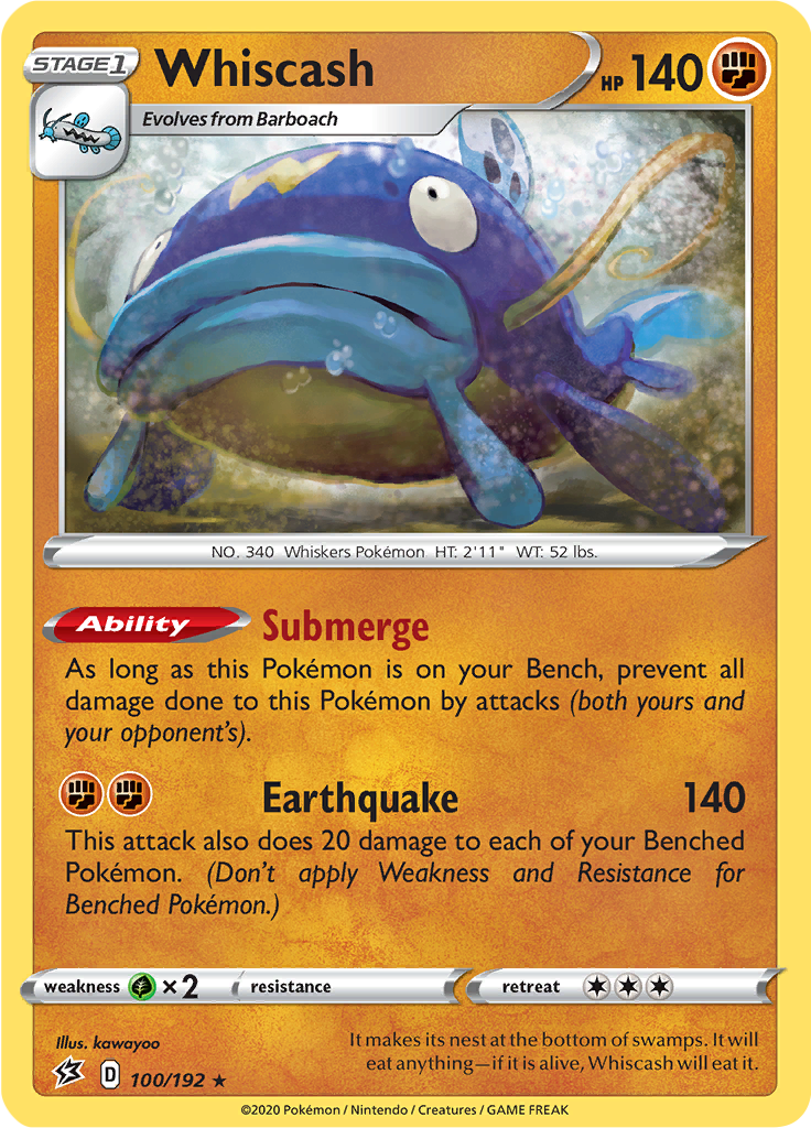 Whiscash (Reverse Holo)