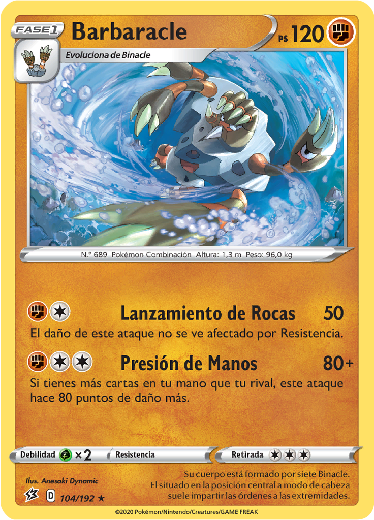 Barbaracle (Reverse Holo)