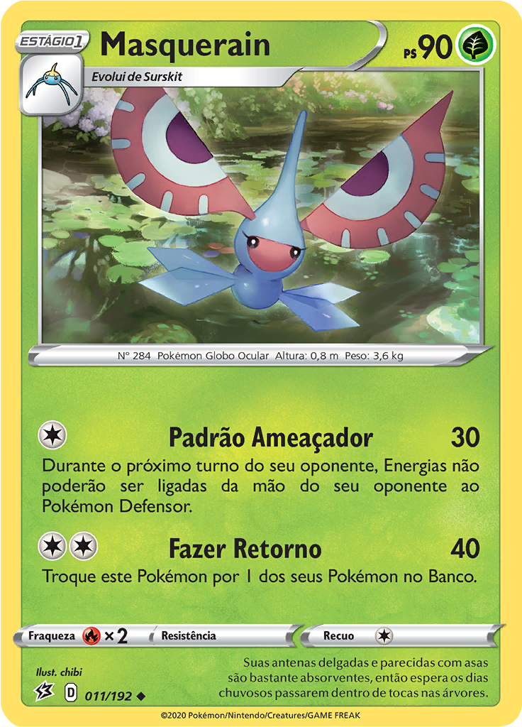 Masquerain (Reverse Holo)