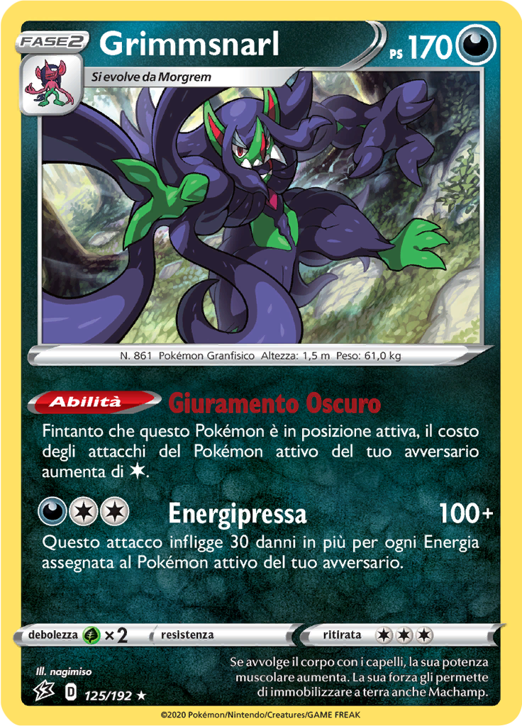 Grimmsnarl (Reverse Holo)