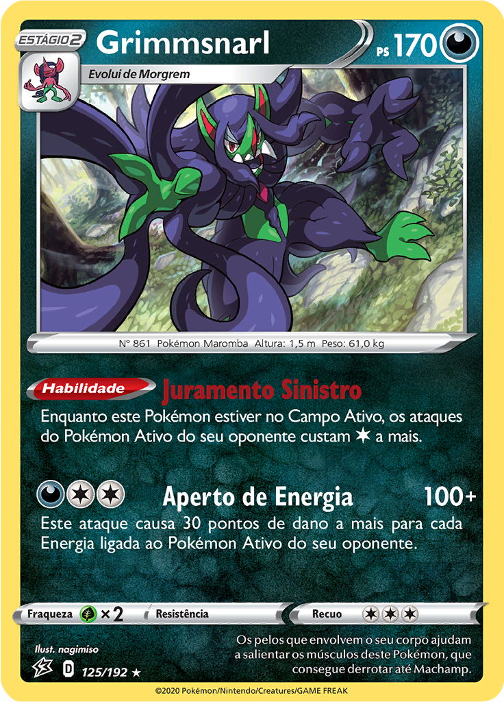 Grimmsnarl (Reverse Holo)