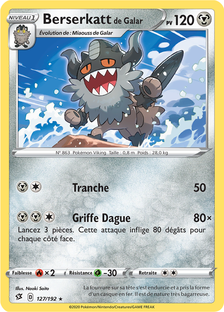 Berserkatt de Galar (Reverse Holo)