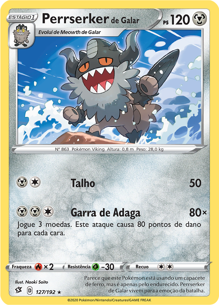 Perrserker de Galar (Reverse Holo)
