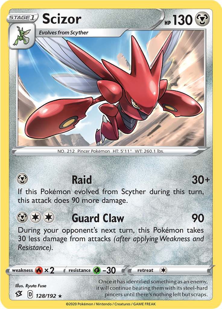 Scizor (Reverse Holo)