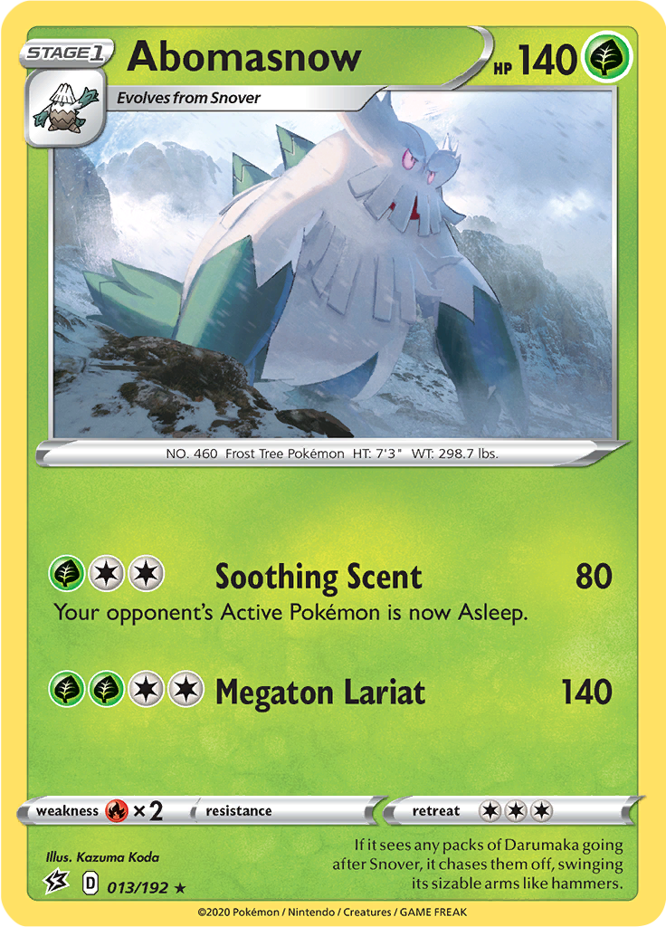 Abomasnow (Reverse Holo)