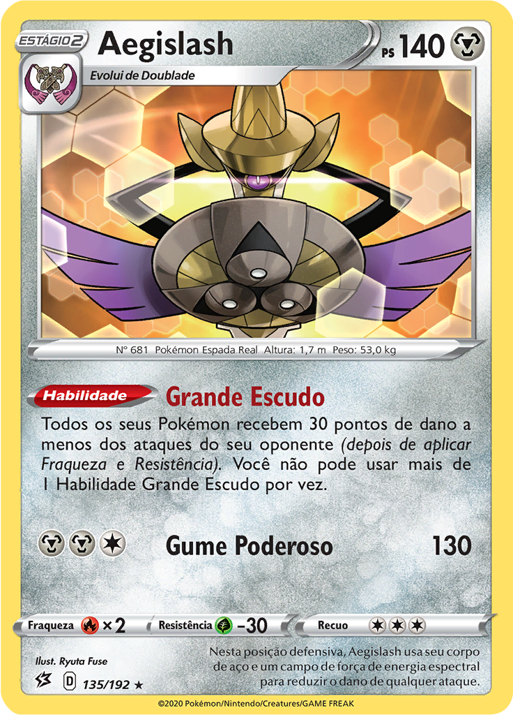 Aegislash (Reverse Holo)
