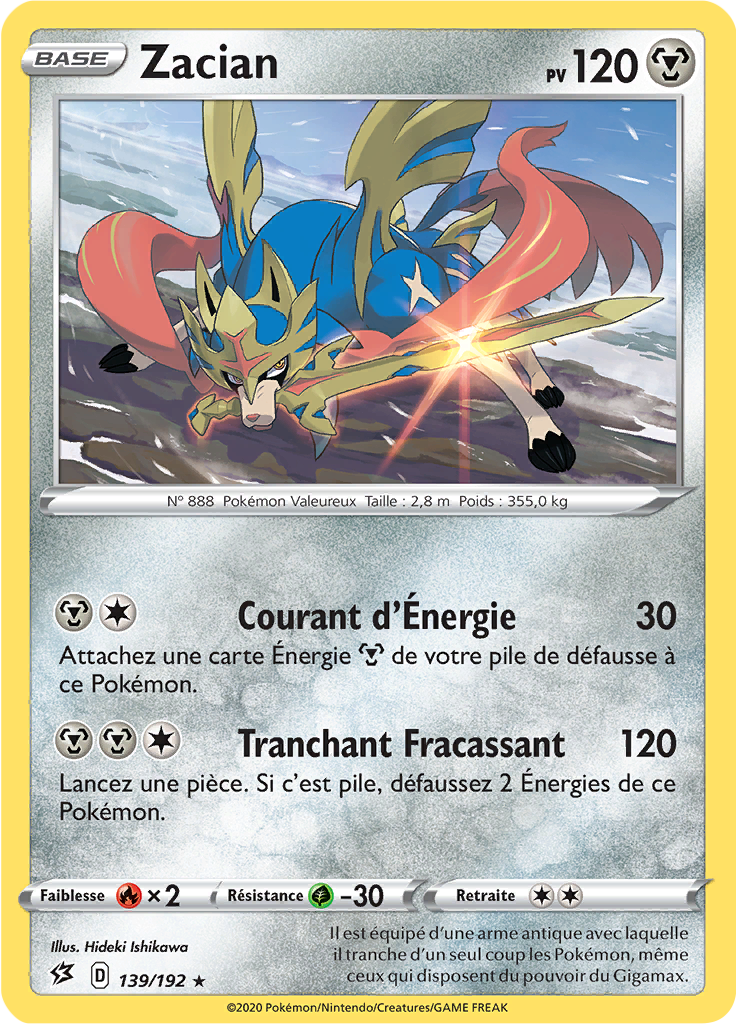 Zacian (Reverse Holo)