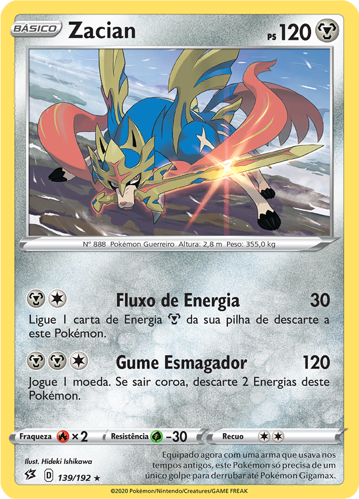 Zacian (Reverse Holo)
