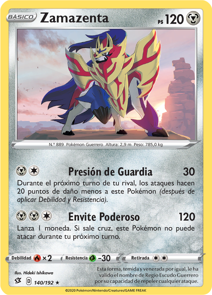 Zamazenta (Reverse Holo)