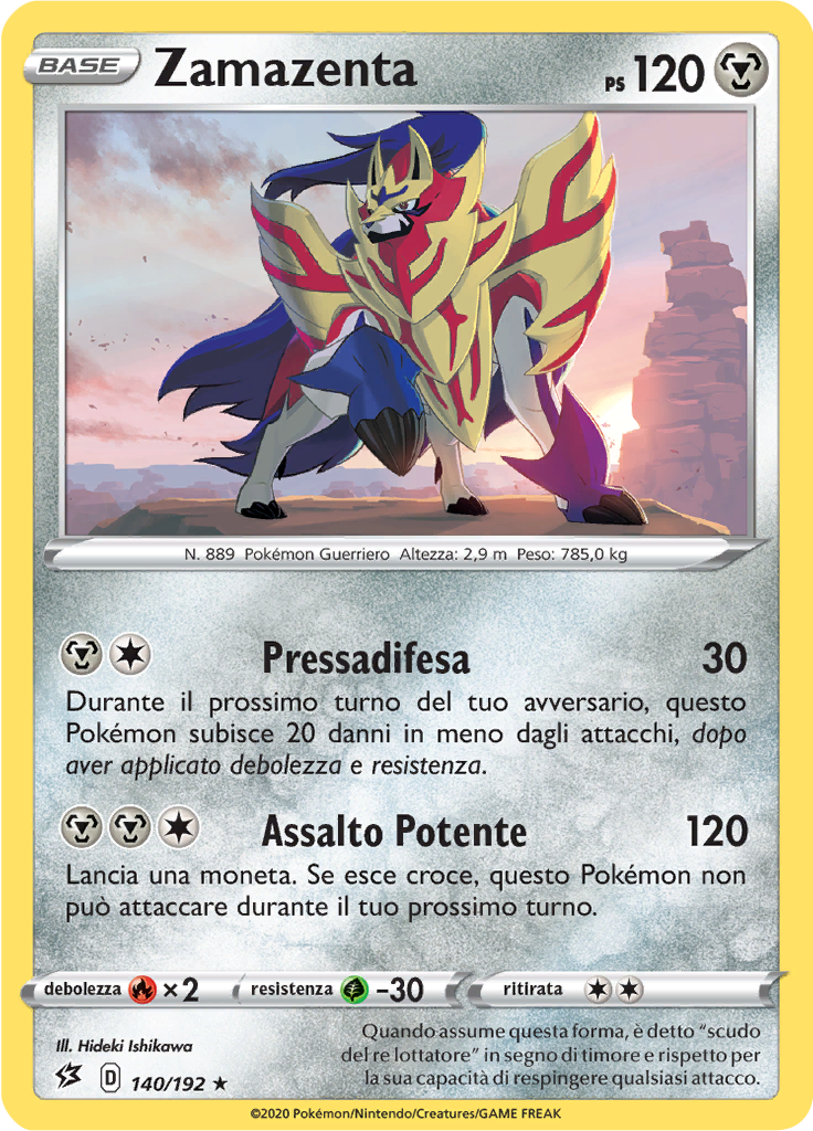 Zamazenta (Reverse Holo)