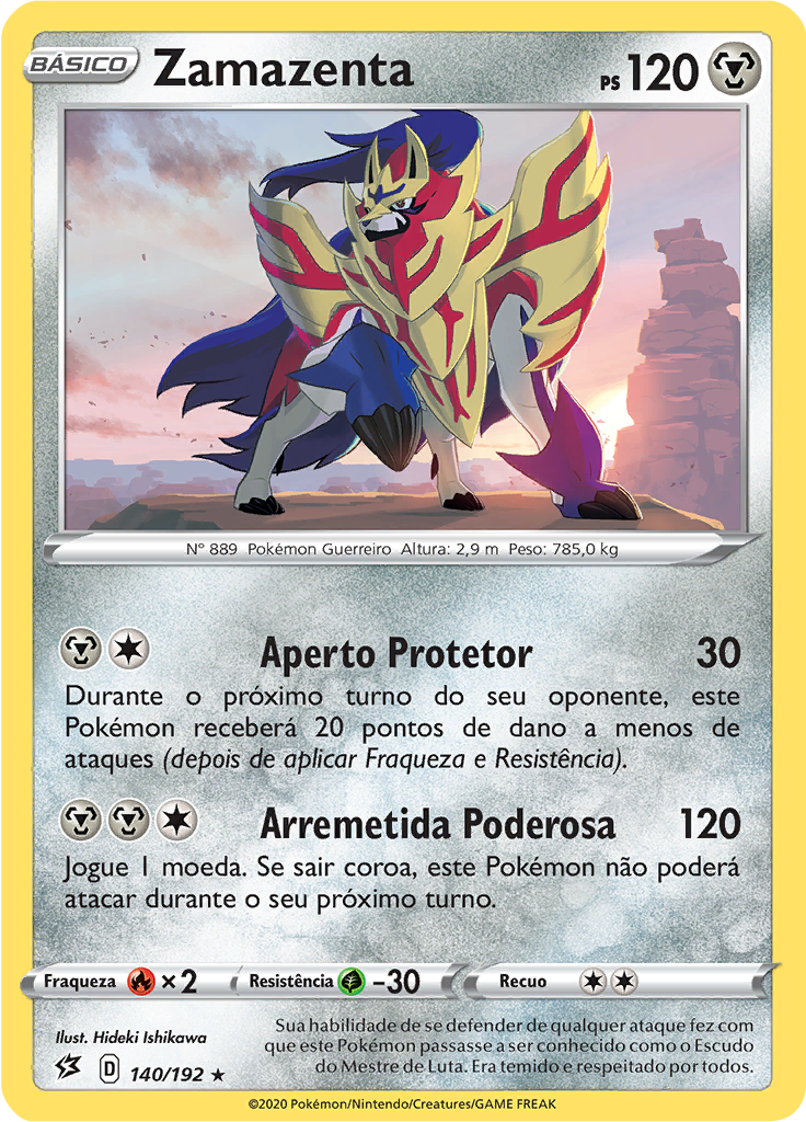 Zamazenta (Reverse Holo)