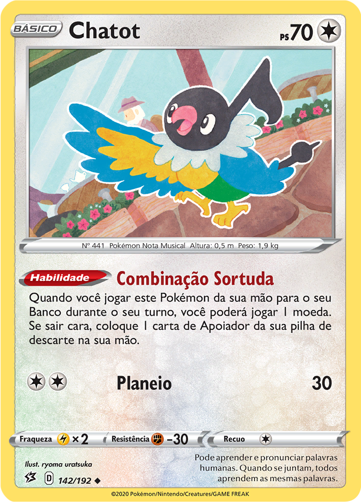 Chatot (Reverse Holo)