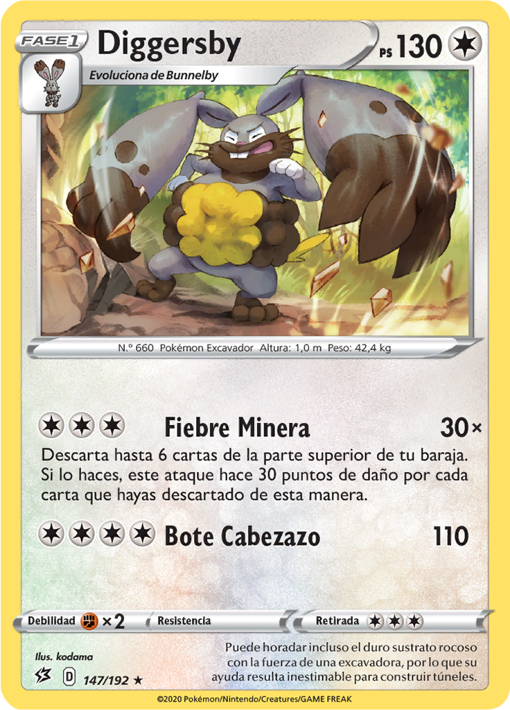 Diggersby (Reverse Holo)