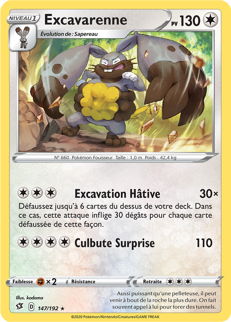 Excavarenne (Reverse Holo)