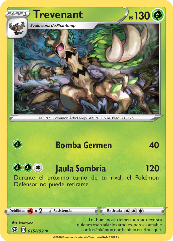 Trevenant (Reverse Holo)