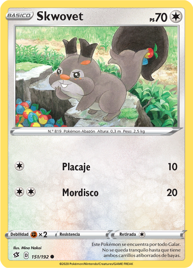 Skwovet (Reverse Holo)