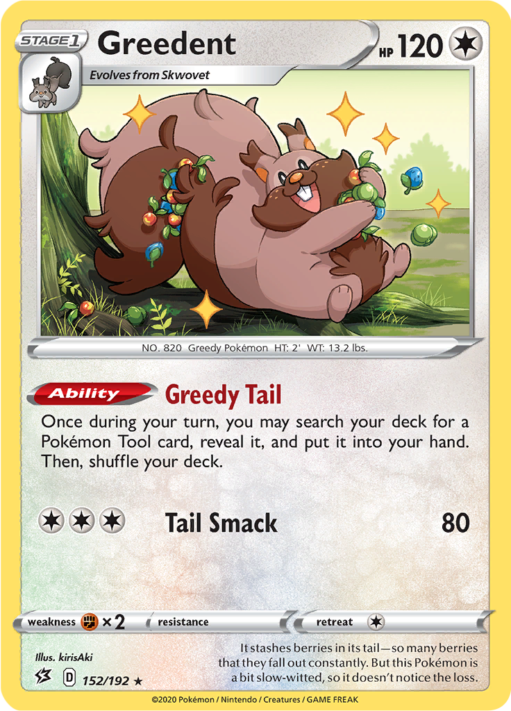 Greedent (Reverse Holo)