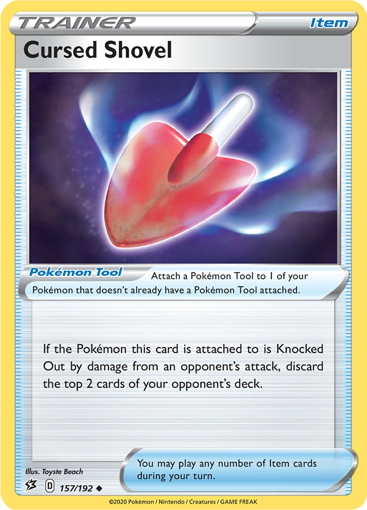 Cursed Shovel (Reverse Holo)
