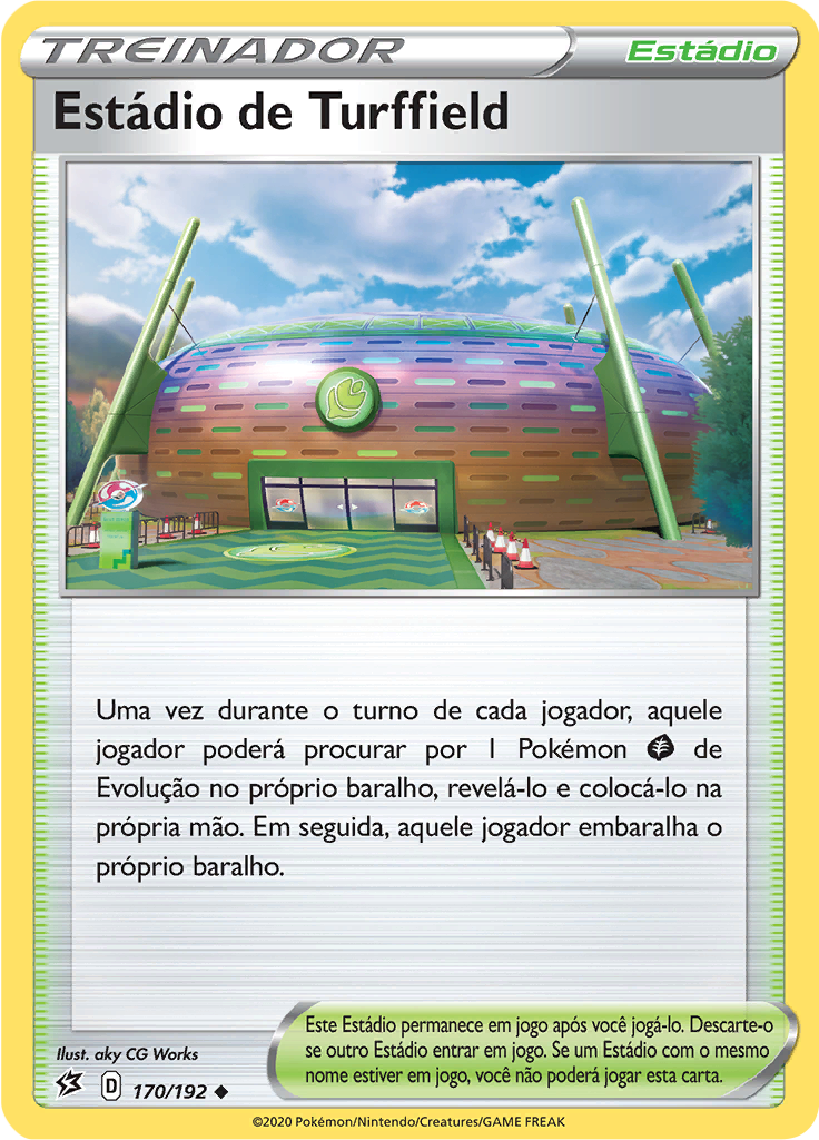 Estádio de Turffield (Reverse Holo)