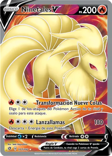 Ninetales V — Choque Rebelde