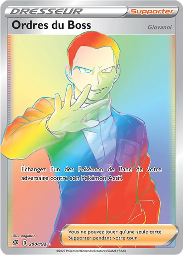 Ordres du Boss (Giovanni) — Clash des Rebelles