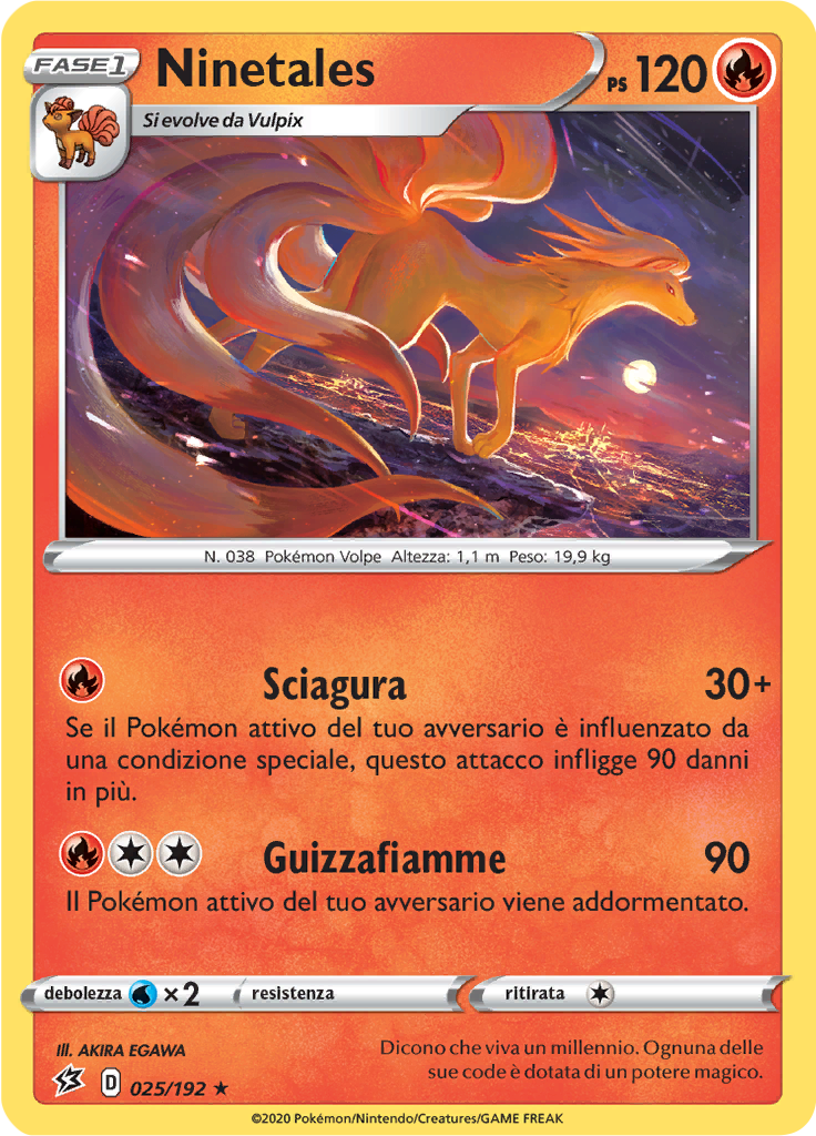Ninetales (Reverse Holo)