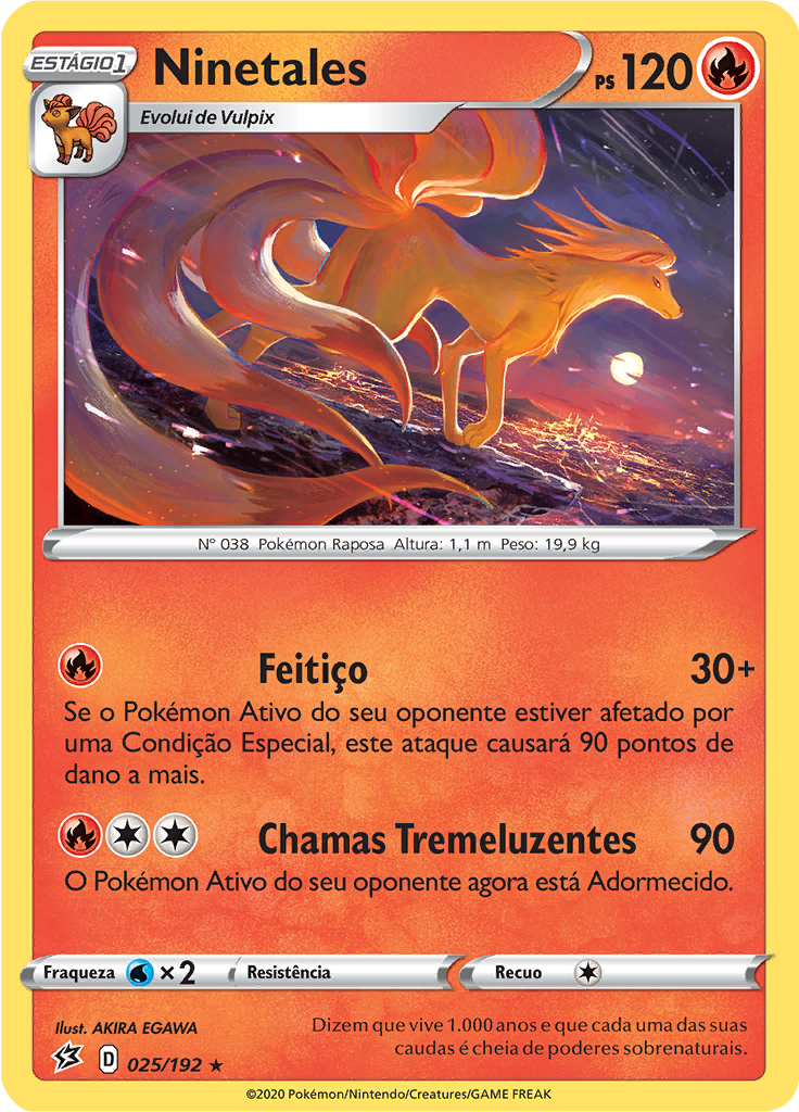 Ninetales (Reverse Holo)