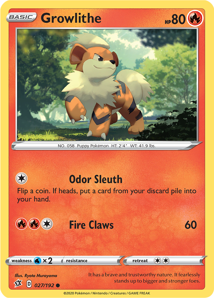 Growlithe (Reverse Holo)